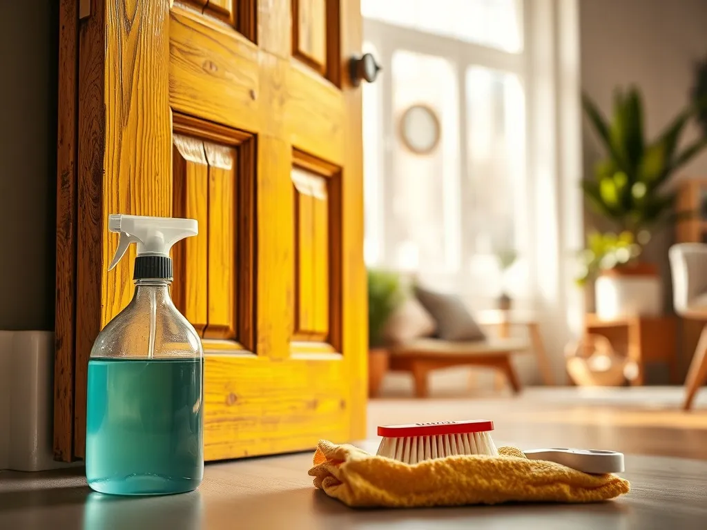 Czym wyczyścić zżółknięte drzwi? Skuteczne metody i porady