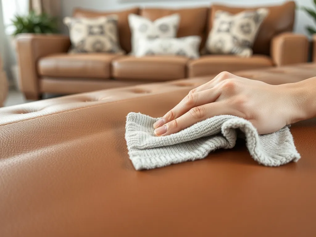 Czym wyczyścić przebarwienia na ekoskórze? Sprawdzone metody