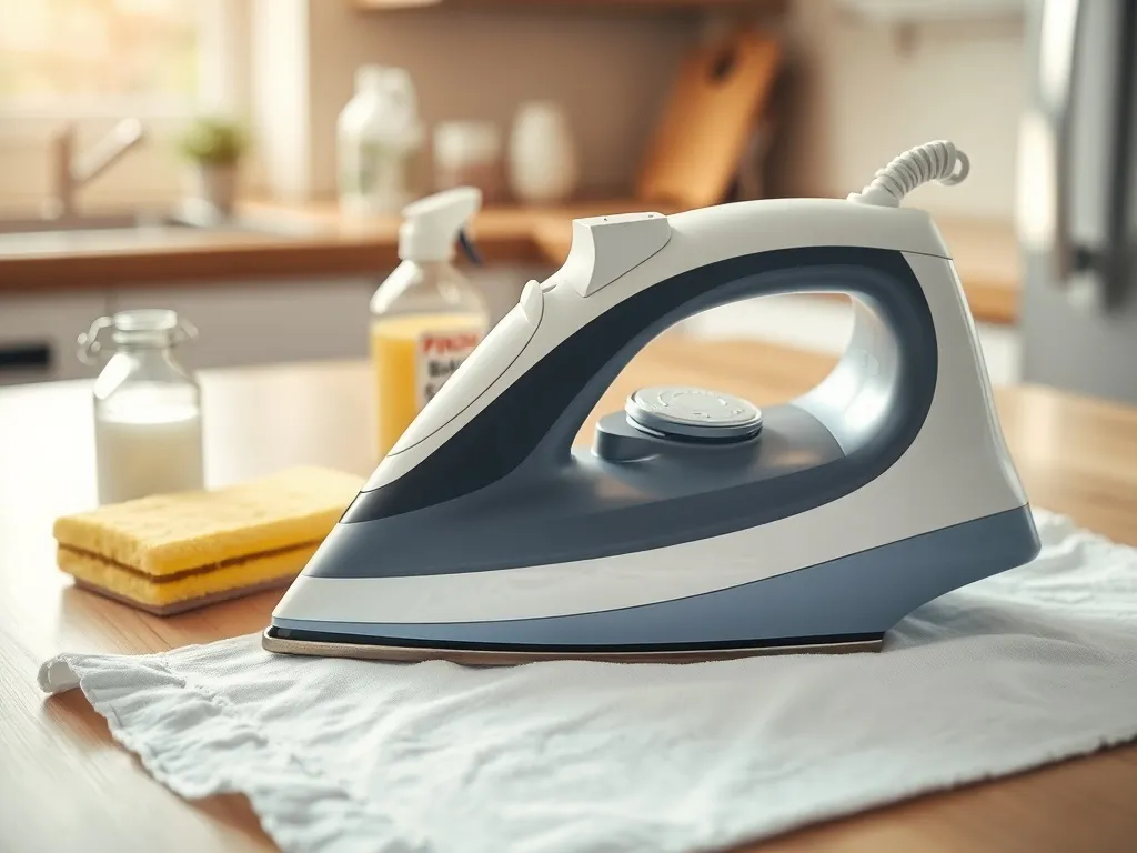 Czym wyczyścić żelazko przypalone? Sprawdzone metody i porady