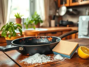 Czym wyczyścić przypaloną patelnię? Sprawdzone metody i porady