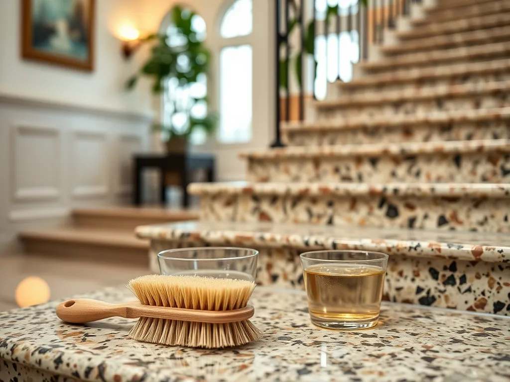 Czym wyczyścić lastryko na schodach? Praktyczne porady i metody