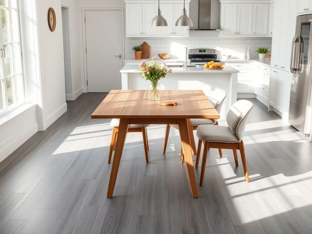 Szara podłoga w kuchni – jakie meble najlepiej pasują?