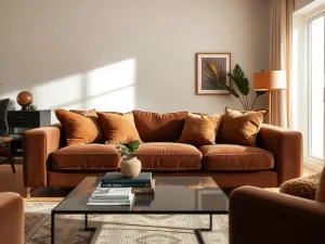 Jaki kolor ścian do brązowych mebli w salonie wybrać?