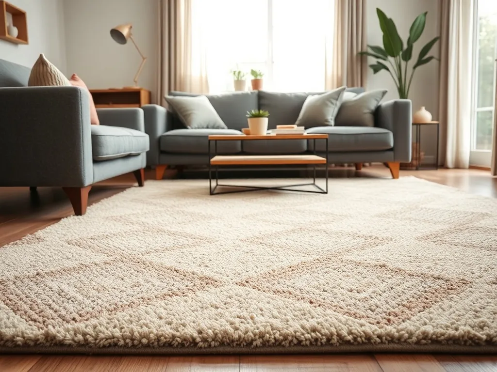 Jaki dywan do szarej kanapy i brązowych mebli wybrać?