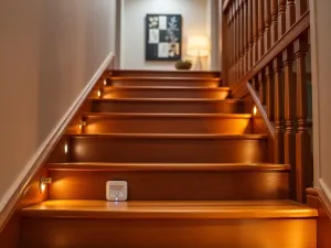 Jak podłączyć oświetlenie schodowe z dwoma czujnikami ruchu?