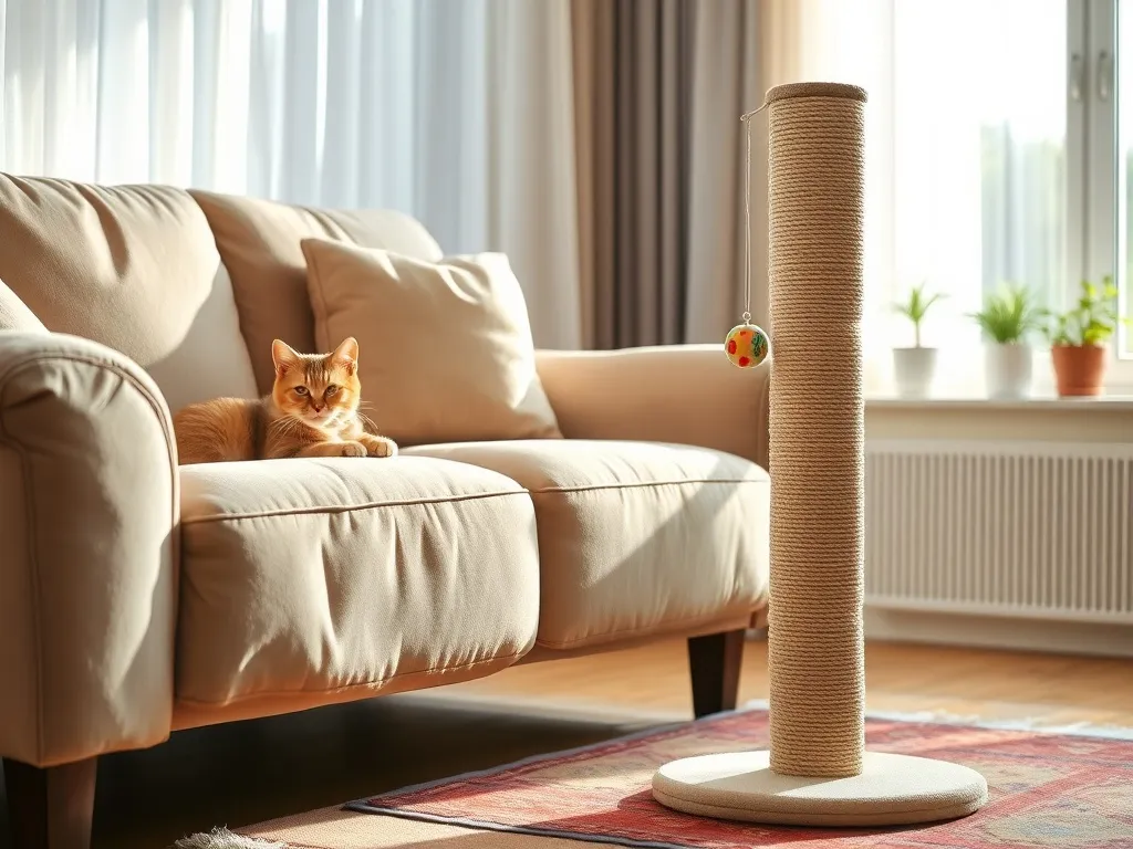 Jak oduczyć kota drapania mebli? Sprawdzone metody i porady