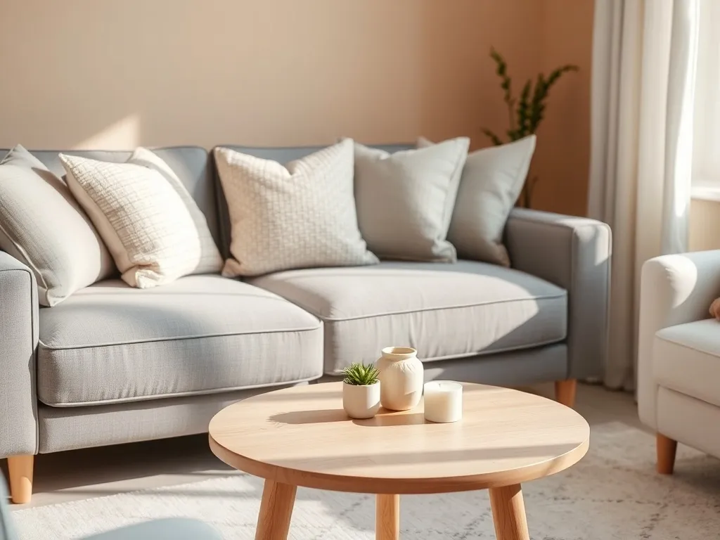 Jaki kolor ścian do białych mebli i szarej kanapy wybrać?