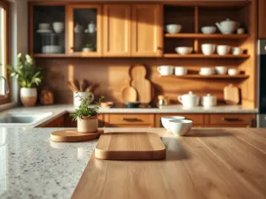 Jaki blat do brązowych mebli kuchennych wybrać?