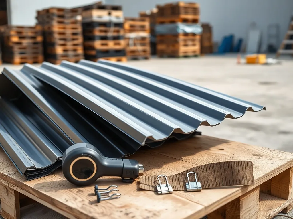 Blacha modułowa cena za m2 – ile kosztuje montaż i materiał?